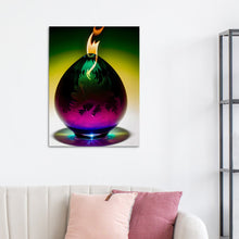 Art Print fire egg 7