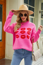 Women's Valentine's Day Love Lip Sweater - Limited time Finds