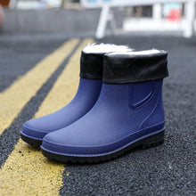 Short Tube Water Shoes Men Rain Boots Autumn And Winter - Limited time Finds