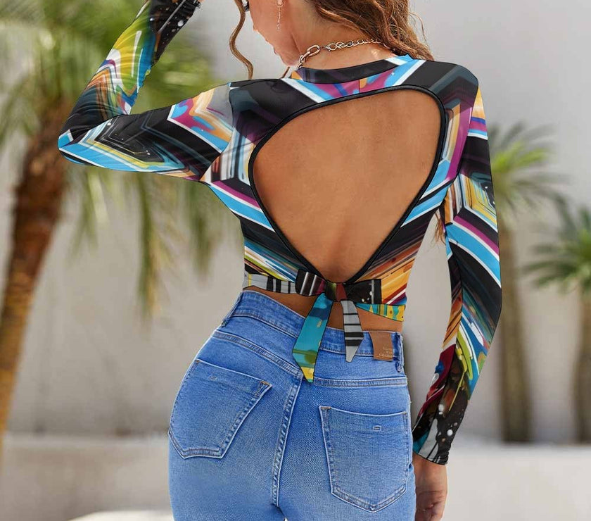 Backless T-shirt - Limited time Finds