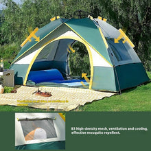 Tent Outdoor Camping 3 - 4 People Automatic Quickly Open - Limited time Finds