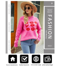 Women's Valentine's Day Love Lip Sweater - Limited time Finds