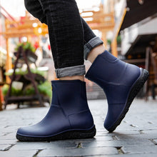 Fashion Mid - Tube Rain Boots Men's Water Shoes - Limited time Finds