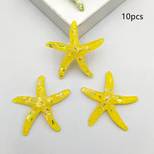 Clear Resin Glitter Starfish Accessories Cream Jewelry Accessories - Limited time Finds