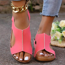 New Summer Wedges Sandals With Elastic Band Design Casual Fish Mouth Shoes For Women - Limited time Finds