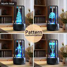 Creative 2 In 1 Audio Acrylic Crystal Lamp And Bluetooth Speaker Valentine's Day Gift Touch Night Lamp - Limited time Finds