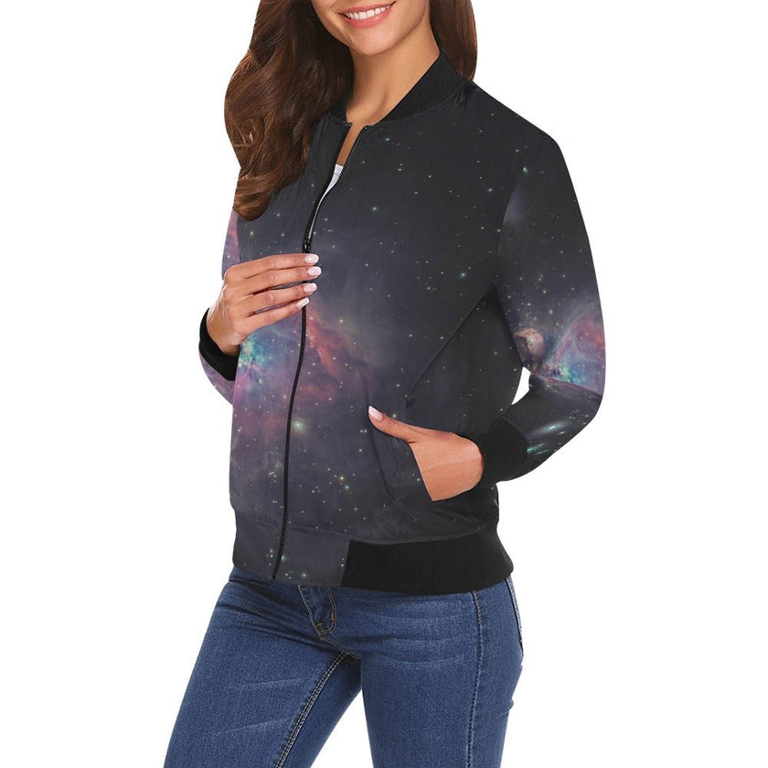 Galaxy Bomber Women's Jacket - Limited time Finds