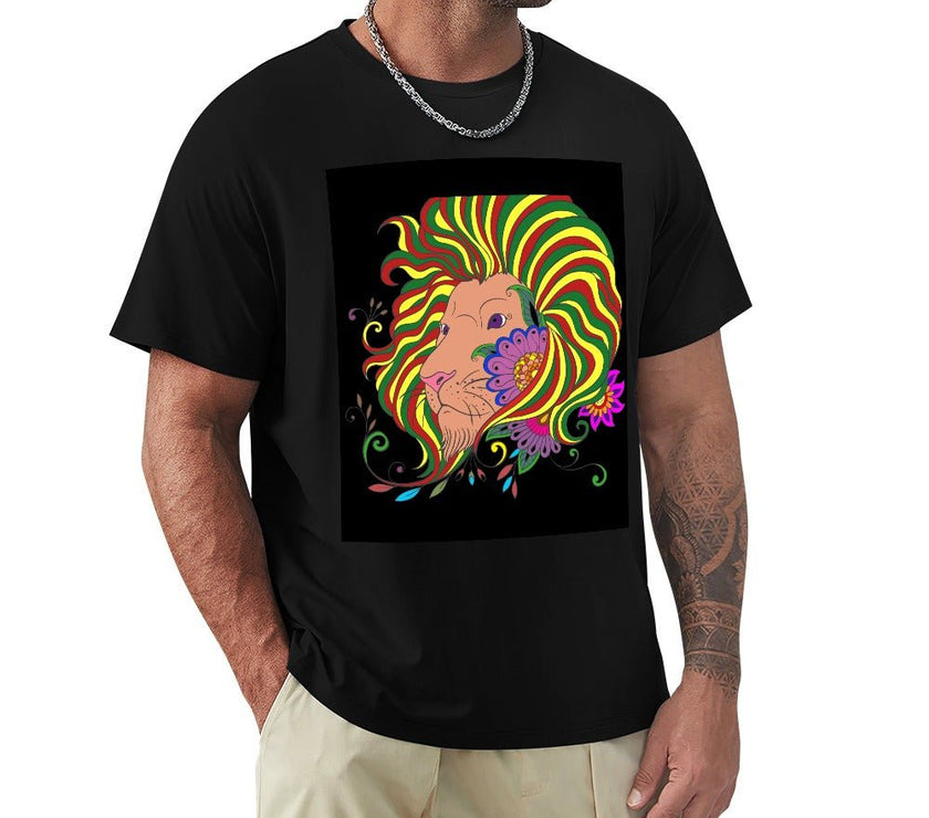 Rasta Lion Men's T-shirt - Limited time Finds