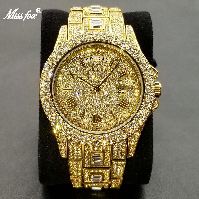 Men's Luxury Crystal Watches - Limited time Finds