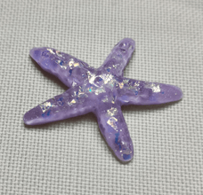 Clear Resin Glitter Starfish Accessories Cream Jewelry Accessories - Limited time Finds