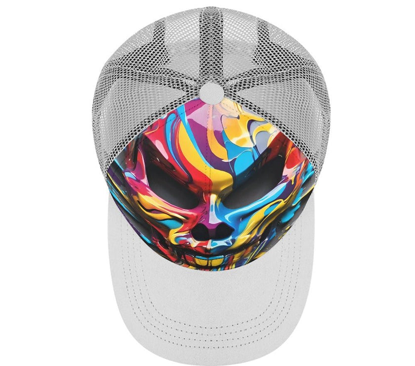 Baseball Cap painted skull - Limited time Finds