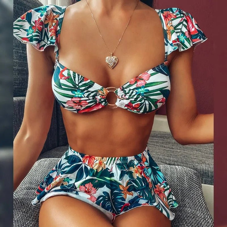 Swimsuit High Waist Bikini - Limited time Finds