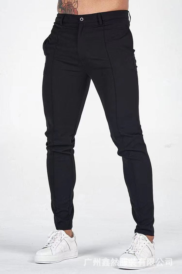 Spring New Men's Outdoors Slim - fit Trousers Straight Sports Pants - Limited time Finds