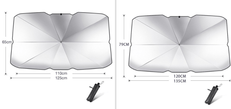 Protect Your Car from the Sun with our Foldable Sun Shade - Heat Insulation, UV Protection, and More! - Limited time Finds