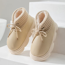 Waterproof High - top Cotton Slippers Women's Winter - Limited time Finds