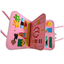 New Busy Book Children's Busy Board Dressing And Buttoning Learning Baby Early Education Preschool Sensory Learning Toy - Limited time Finds