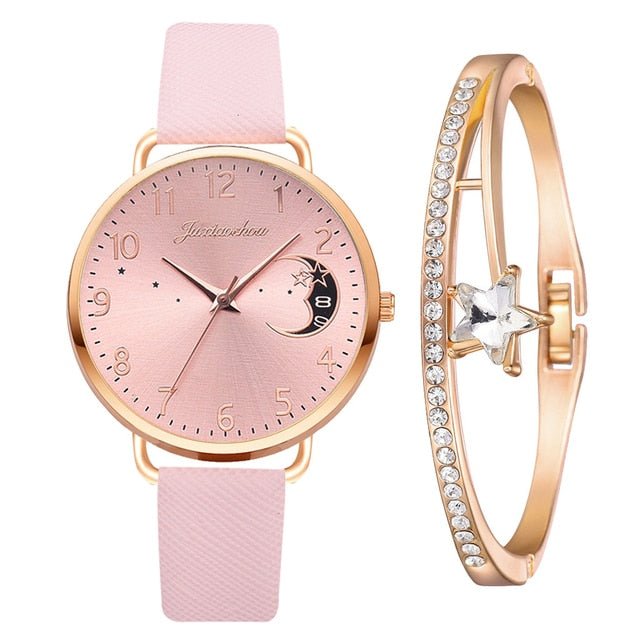 Moon Numbers Bracelet Watches Set - Limited time Finds