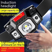 Lightweight USB Charging Induction Headlamp Camping Hiking Camping Essential - Limited time Finds