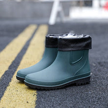 Short Tube Water Shoes Men Rain Boots Autumn And Winter - Limited time Finds