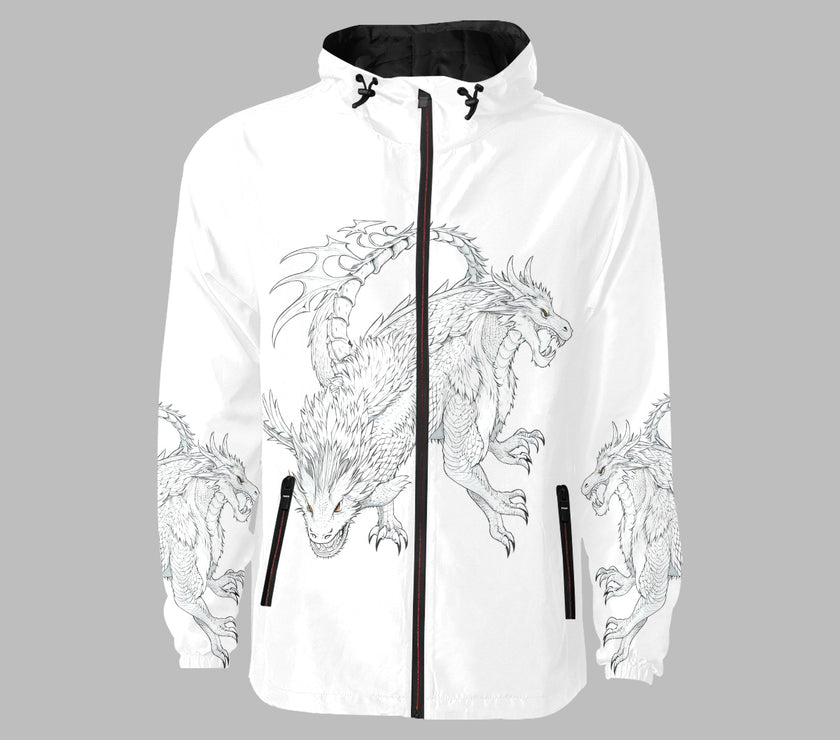 Men's Dragon Quilted Windbreaker