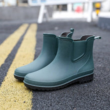 Short Tube Water Shoes Men Rain Boots Autumn And Winter - Limited time Finds