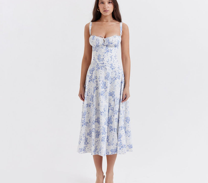 Seaside Vacation Slim-Fit Overknee Dress - Limited time Finds