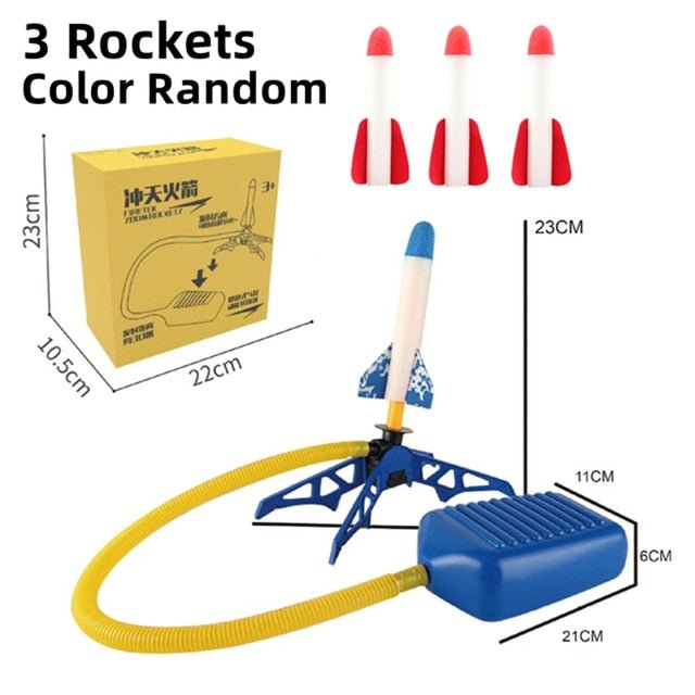 Children Outdoor Air Rocket Foot Launcher - Limited time Finds