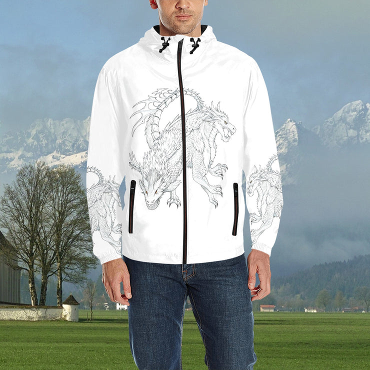 Men's Dragon Quilted Windbreaker