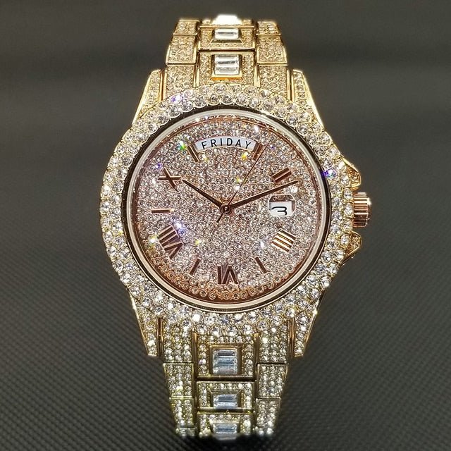 Men's Luxury Crystal Watches - Limited time Finds