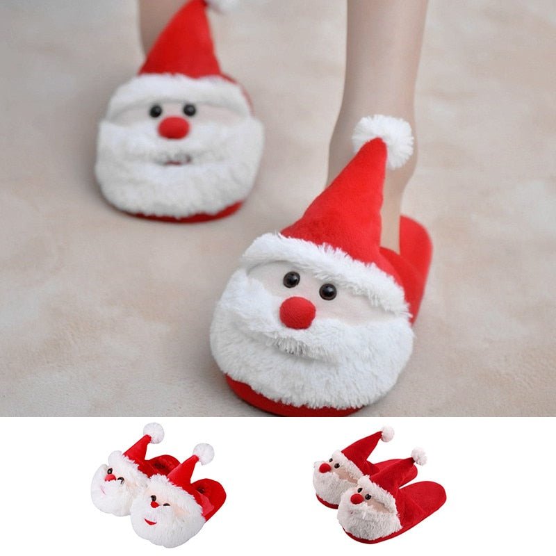 Santa Claus Slip On Soft Flats Slides - Limited time Finds