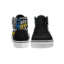 Geo Mode Men's High Top Canvas Shoes