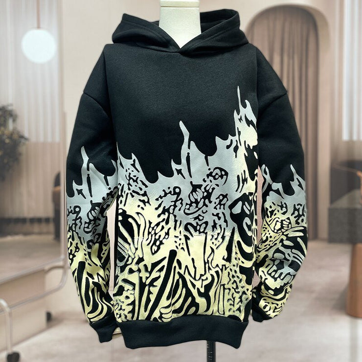 Streetwear Skull Print Men's Hoodies - Limited time Finds