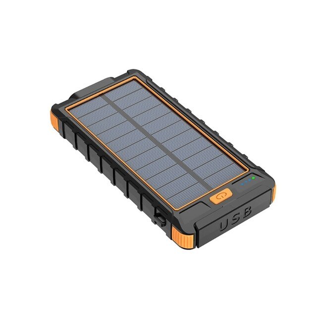 Solar Fast Charging Power Bank Portable 20000mAh Charger Waterproof - Limited time Finds