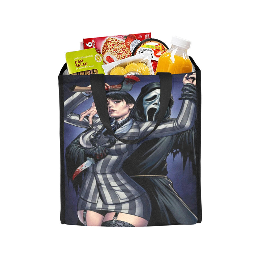 Halloween Match made in Hell Picnic Tote Bag