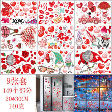 Valentine's Day Valentine's Day Electrostatic Sticker Showcase - Limited time Finds