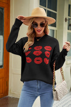 Women's Valentine's Day Love Lip Sweater - Limited time Finds