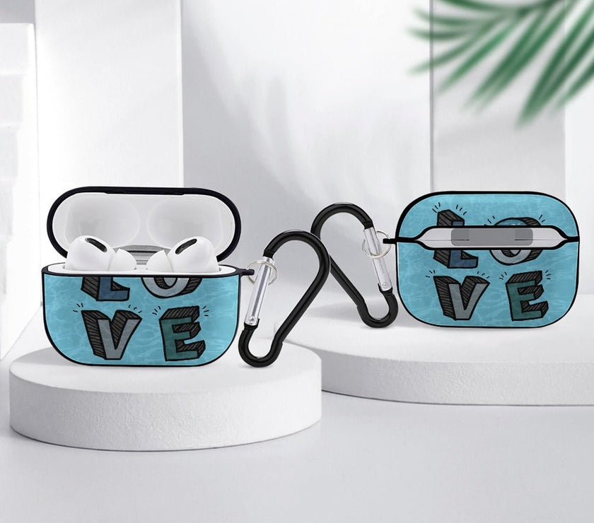 Apple AirPods Pro Headphone Cover ( Love Ocean) - Limited time Finds