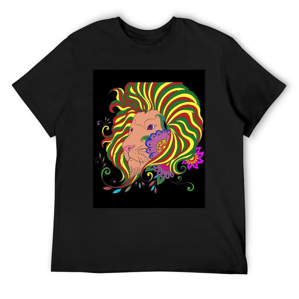 Rasta Lion Men's T-shirt - Limited time Finds