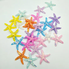 Clear Resin Glitter Starfish Accessories Cream Jewelry Accessories - Limited time Finds