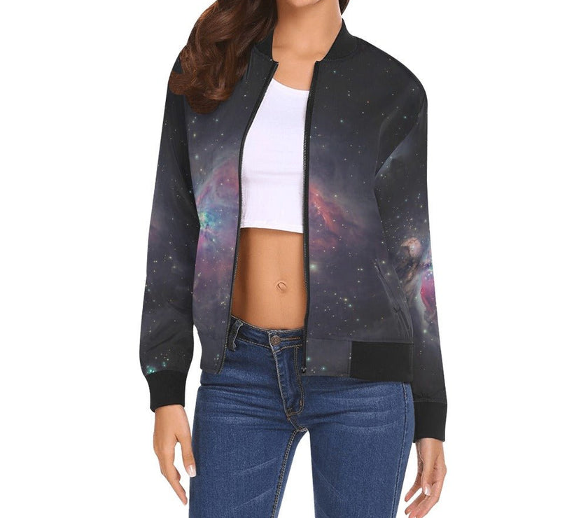 Galaxy Bomber Women's Jacket - Limited time Finds