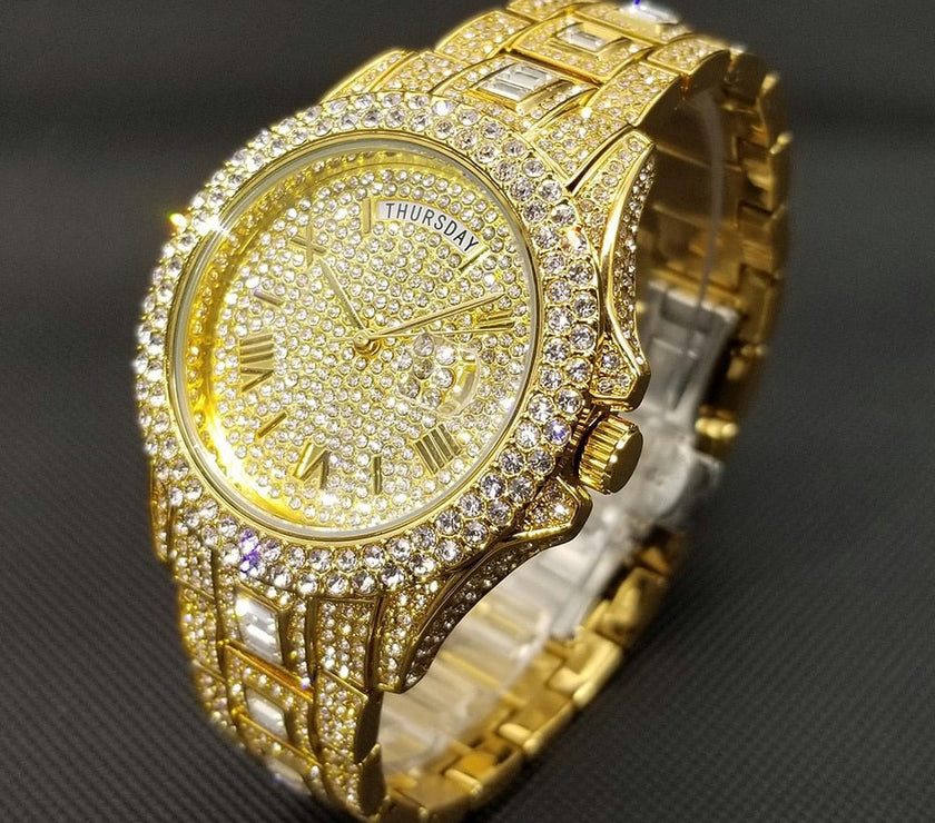 Men's Luxury Crystal Watches - Limited time Finds