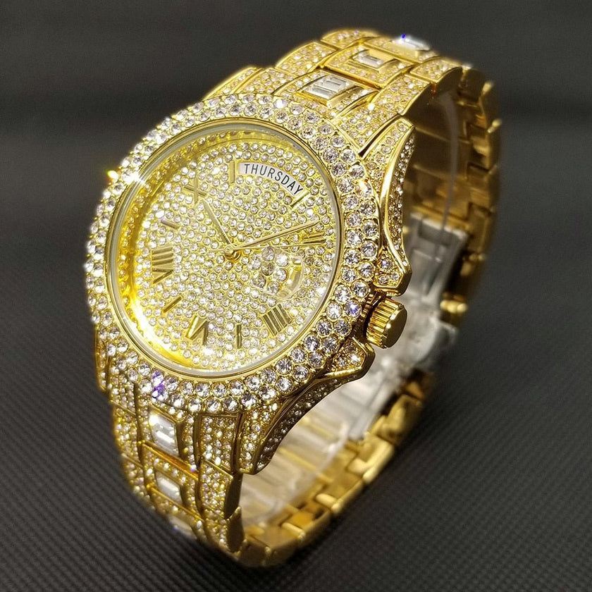 Men's Luxury Crystal Watches - Limited time Finds