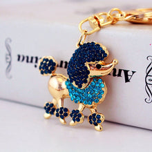 Cartoon Crystal Poodle Puppy Accessories Keychain Pendant Women's Bag Accessories - Limited time Finds