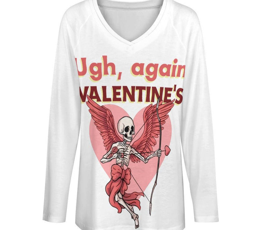 Women's Valentine's Long sleeve loose tee - Limited time Finds