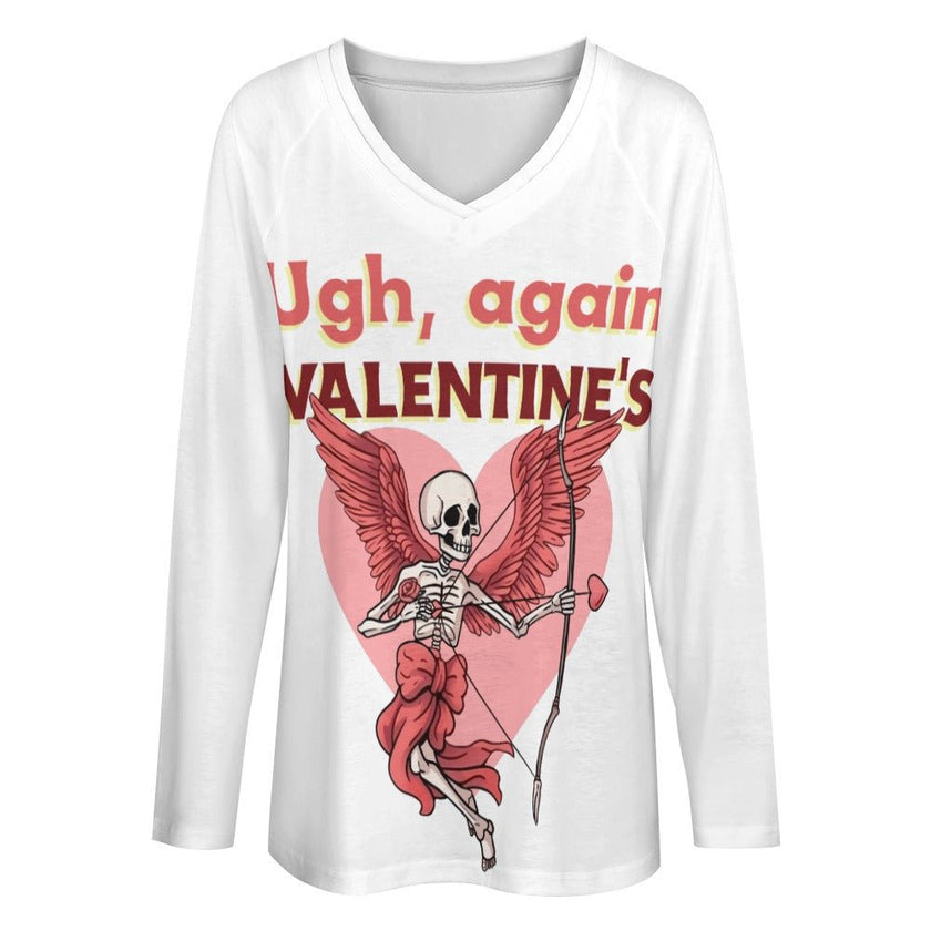 Women's Valentine's Long sleeve loose tee - Limited time Finds