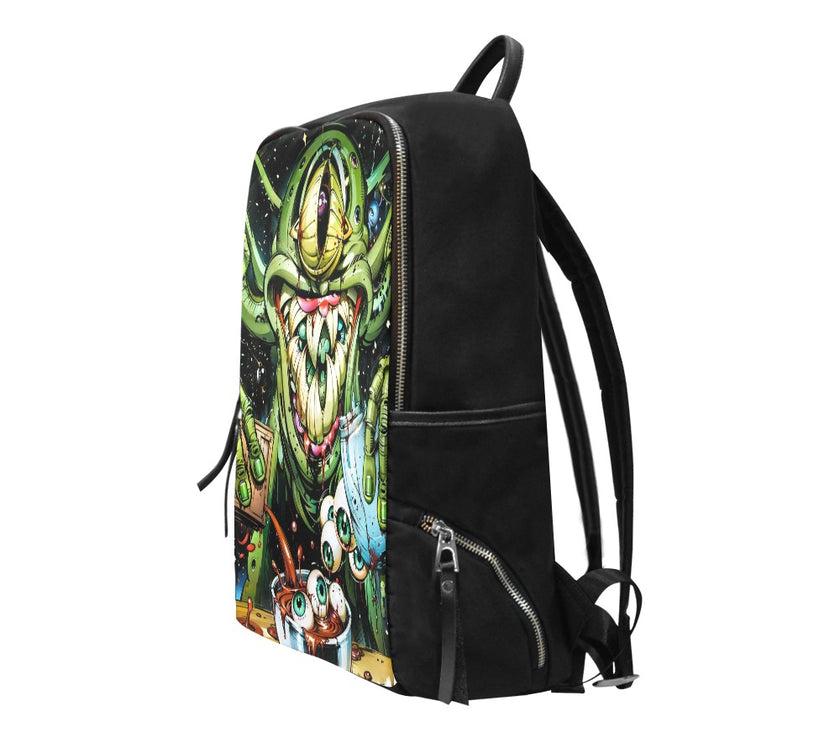 Monster Alien Unisex Travel Backpack 15-Inch Laptop