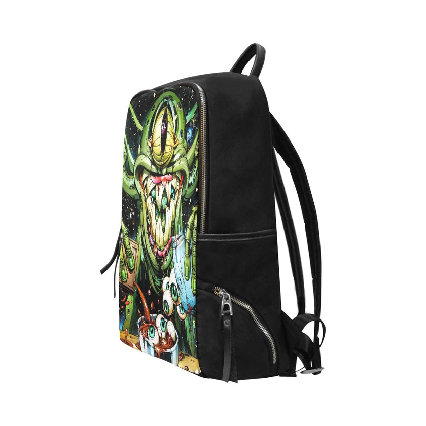 Monster Alien Unisex Travel Backpack 15-Inch Laptop