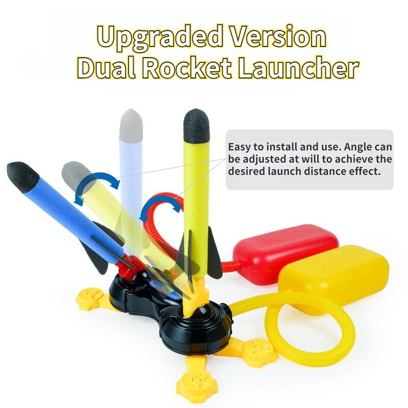 Children Outdoor Air Rocket Foot Launcher - Limited time Finds