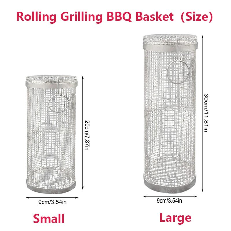 Stainless Steel Grilling Basket - Limited time Finds