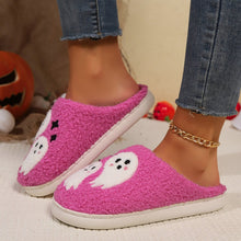 Halloween Cartoon Ghost Cotton Slippers For Women Indoor Non - slip Bedroom Floor Slipper Winter House Shoes - Limited time Finds